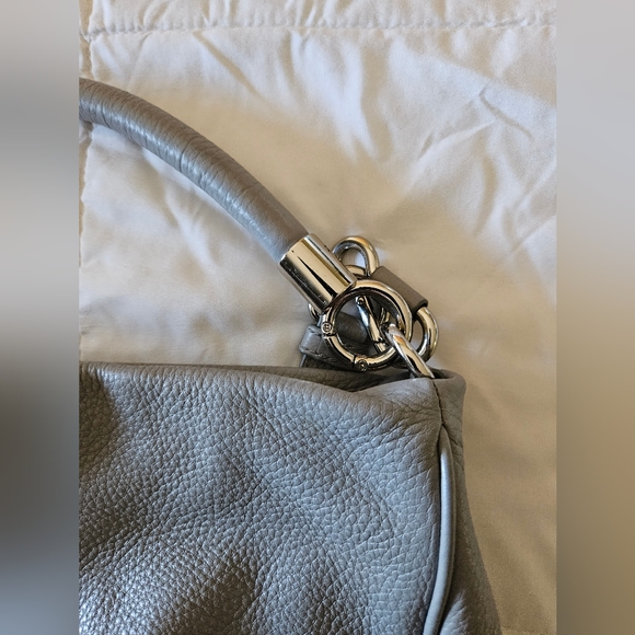 Marc Jacobs light gray Jumbo 2 Way satchel - Picture 7 of 10